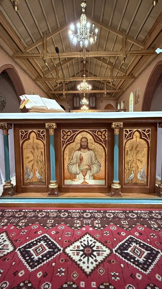 Ołtarz w kościele św. Anny w Sztumie